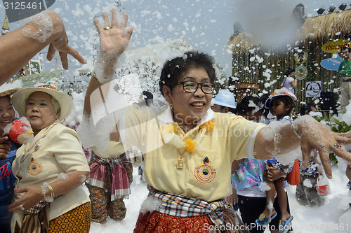 Image of ASIA THAILAND AYUTTHAYA SONGKRAN FESTIVAL