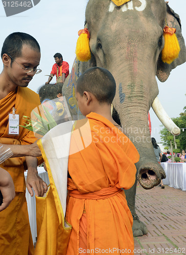 Image of ASIA THAILAND AYUTTHAYA SONGKRAN FESTIVAL