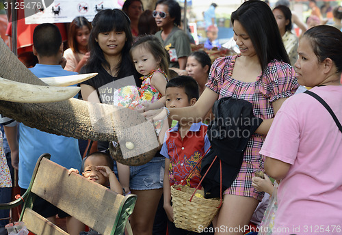 Image of ASIA THAILAND AYUTTHAYA SONGKRAN FESTIVAL