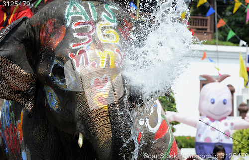 Image of ASIA THAILAND AYUTTHAYA SONGKRAN FESTIVAL