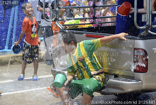 Image of ASIA THAILAND AYUTTHAYA SONGKRAN FESTIVAL