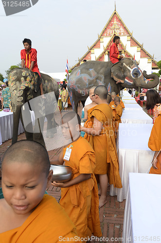 Image of ASIA THAILAND AYUTTHAYA SONGKRAN FESTIVAL