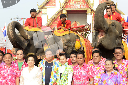 Image of ASIA THAILAND AYUTTHAYA SONGKRAN FESTIVAL