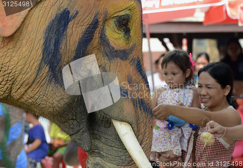 Image of ASIA THAILAND AYUTTHAYA SONGKRAN FESTIVAL