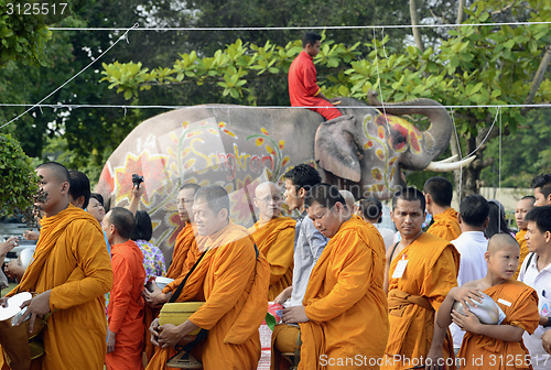 Image of ASIA THAILAND AYUTTHAYA SONGKRAN FESTIVAL