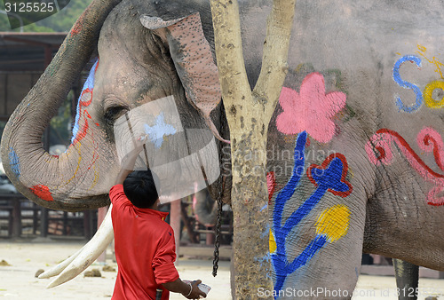 Image of ASIA THAILAND AYUTTHAYA SONGKRAN FESTIVAL