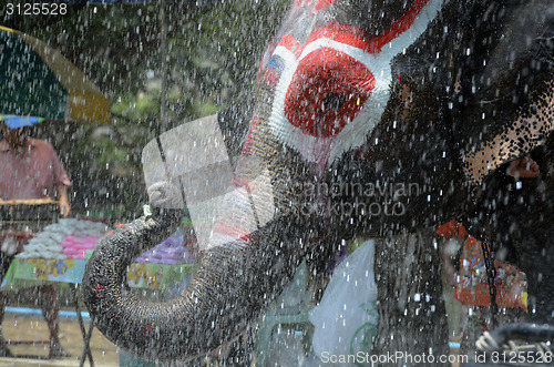 Image of ASIA THAILAND AYUTTHAYA SONGKRAN FESTIVAL