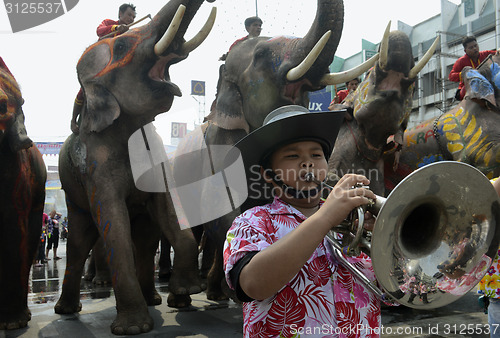 Image of ASIA THAILAND AYUTTHAYA SONGKRAN FESTIVAL