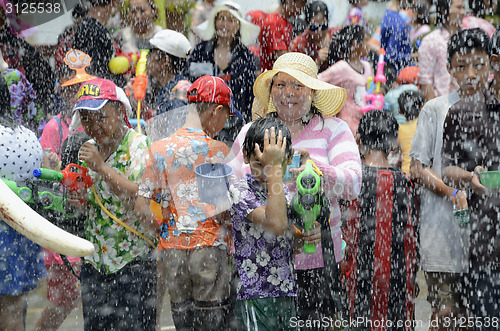 Image of ASIA THAILAND AYUTTHAYA SONGKRAN FESTIVAL