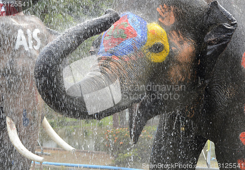 Image of ASIA THAILAND AYUTTHAYA SONGKRAN FESTIVAL