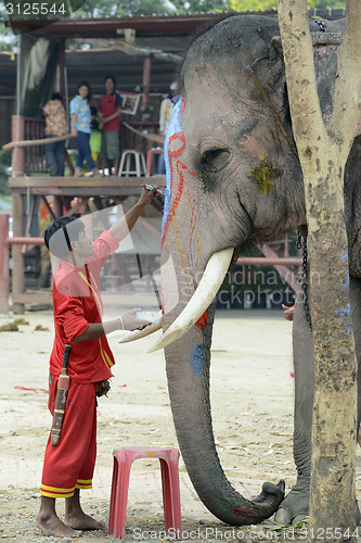 Image of ASIA THAILAND AYUTTHAYA SONGKRAN FESTIVAL