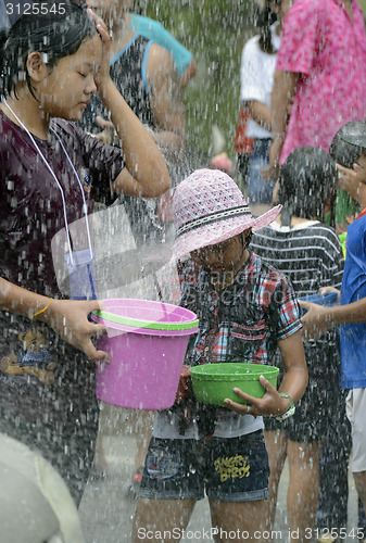 Image of ASIA THAILAND AYUTTHAYA SONGKRAN FESTIVAL