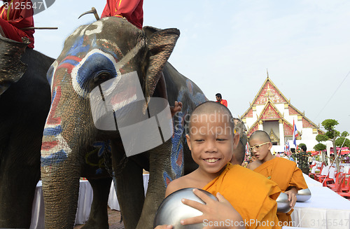 Image of ASIA THAILAND AYUTTHAYA SONGKRAN FESTIVAL