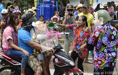 Image of ASIA THAILAND AYUTTHAYA SONGKRAN FESTIVAL