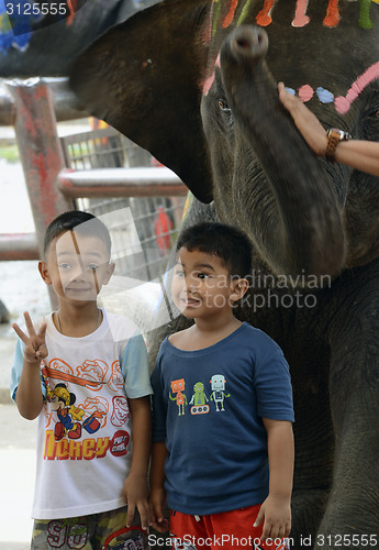 Image of ASIA THAILAND AYUTTHAYA SONGKRAN FESTIVAL