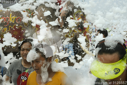 Image of ASIA THAILAND AYUTTHAYA SONGKRAN FESTIVAL