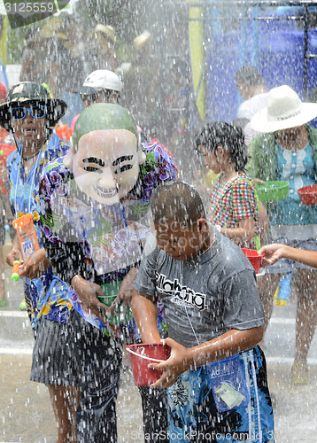 Image of ASIA THAILAND AYUTTHAYA SONGKRAN FESTIVAL