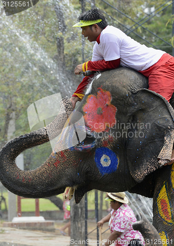 Image of ASIA THAILAND AYUTTHAYA SONGKRAN FESTIVAL