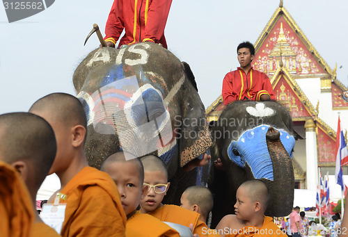 Image of ASIA THAILAND AYUTTHAYA SONGKRAN FESTIVAL