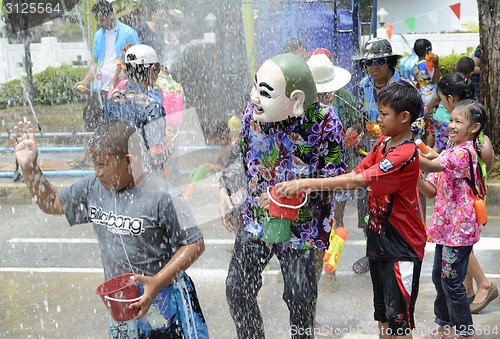 Image of ASIA THAILAND AYUTTHAYA SONGKRAN FESTIVAL