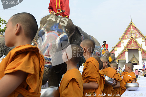 Image of ASIA THAILAND AYUTTHAYA SONGKRAN FESTIVAL