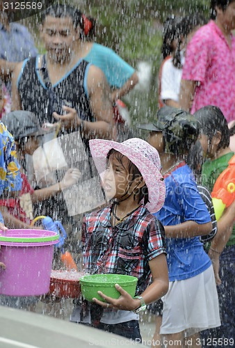 Image of ASIA THAILAND AYUTTHAYA SONGKRAN FESTIVAL