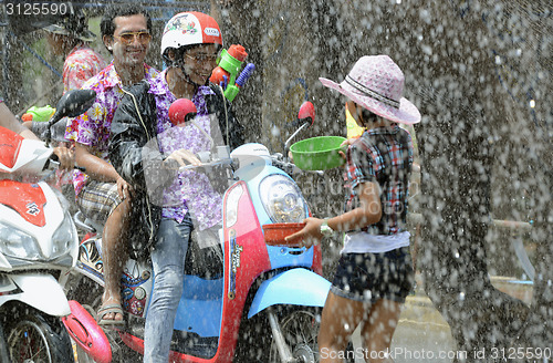 Image of ASIA THAILAND AYUTTHAYA SONGKRAN FESTIVAL