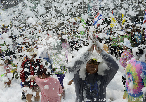 Image of ASIA THAILAND AYUTTHAYA SONGKRAN FESTIVAL