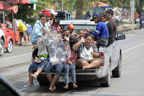 Image of ASIA THAILAND AYUTTHAYA SONGKRAN FESTIVAL