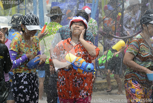 Image of ASIA THAILAND AYUTTHAYA SONGKRAN FESTIVAL