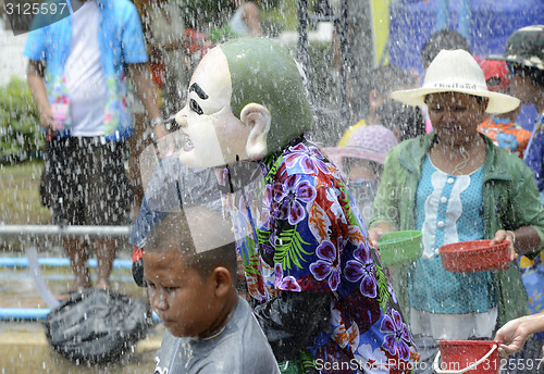 Image of ASIA THAILAND AYUTTHAYA SONGKRAN FESTIVAL