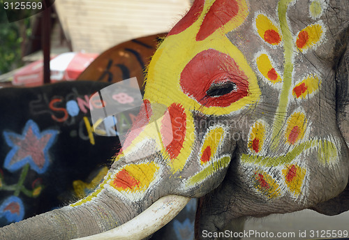 Image of ASIA THAILAND AYUTTHAYA SONGKRAN FESTIVAL