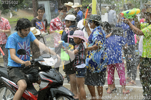 Image of ASIA THAILAND AYUTTHAYA SONGKRAN FESTIVAL