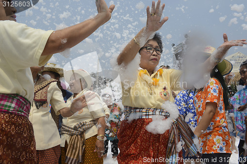 Image of ASIA THAILAND AYUTTHAYA SONGKRAN FESTIVAL