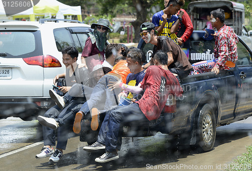 Image of ASIA THAILAND AYUTTHAYA SONGKRAN FESTIVAL