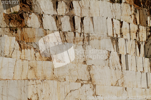 Image of White marble quarry
