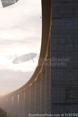 Image of Large highway viaduct ( Hungary)