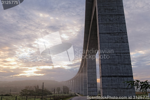 Image of Large highway viaduct ( Hungary)