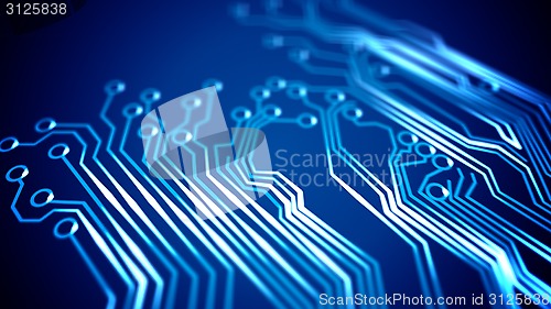 Image of Circuit board Background.