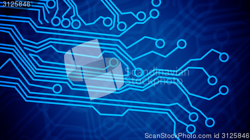 Image of Abstract Circuit Board 