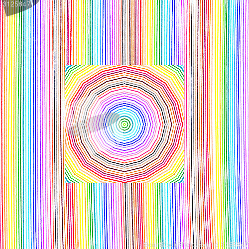 Image of Bright color lines pattern