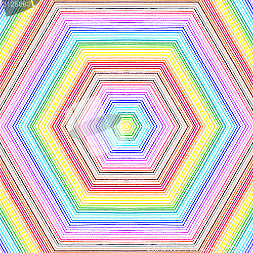 Image of Bright color lines pattern