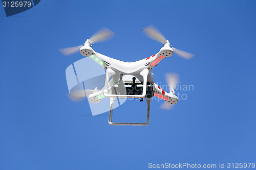 Image of Drone is flying 