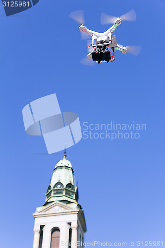 Image of Drone to fly over the city