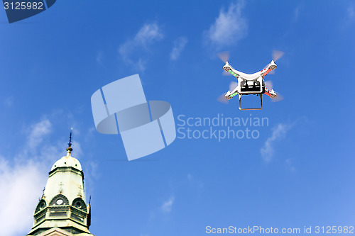 Image of Drone to fly over the city