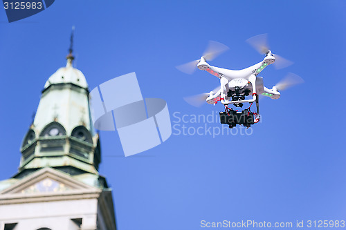 Image of Drone to fly over the city