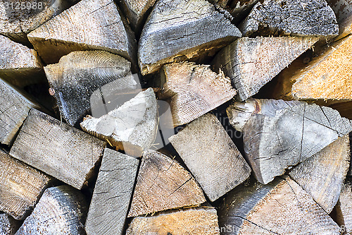 Image of Stack of wood