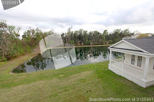 Image of Yard and Pond