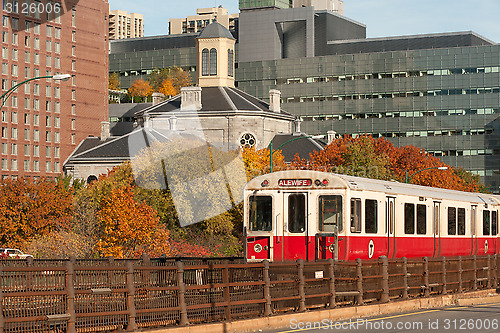 Image of Boston subway