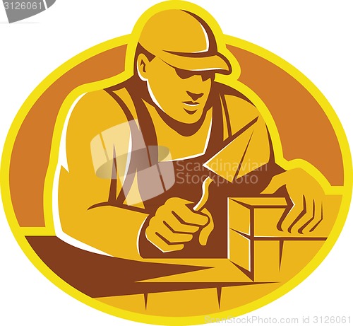 Image of Mason Brick Layer Construction Worker